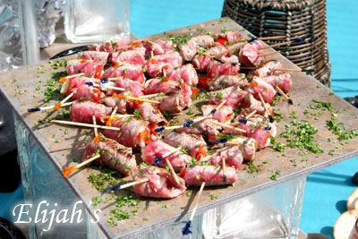 Elijah's Catering San Diego, Carpaccio.